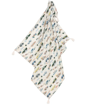 Εικόνα της Bamboo Κουβέρτα Swaddle Grand Prix La Millou