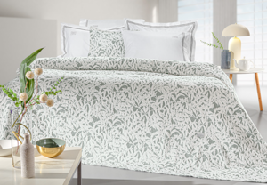 Εικόνα της Κουβέρτα Blossom Verde 260x250 Guy Laroche