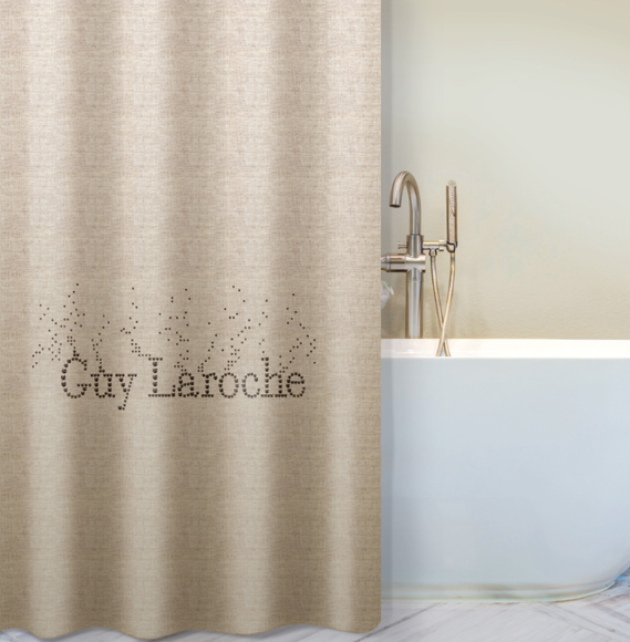 Εικόνα της Κουρτίνα Μπάνιου Pandora Sand 240x185 Guy Laroche