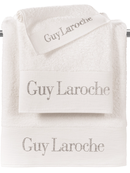 Εικόνα της Σετ 3τμχ Πετσέτες Futura Ivory Guy Laroche