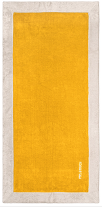 Εικόνα της Πετσέτα Θαλάσσης Caribbean Mustard 80x170 Feel and Touch