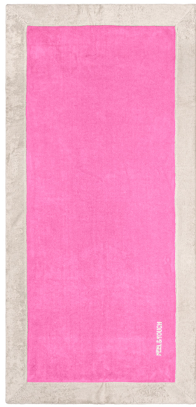 Εικόνα της Πετσέτα Θαλάσσης Caribbean Pink 80x170 Feel and Touch