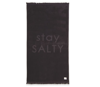 Εικόνα της ΠΕΤΣΕΤΑ ΘΑΛΑΣΣΗΣ STAY SALTY BLACK 90X170