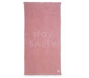 Εικόνα της ΠΕΤΣΕΤΑ ΘΑΛΑΣΣΗΣ STAY SALTY PINK 90X170