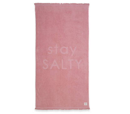 Εικόνα της ΠΕΤΣΕΤΑ ΘΑΛΑΣΣΗΣ STAY SALTY PINK 90X170
