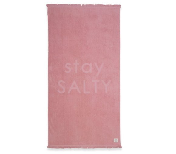 Εικόνα της ΠΕΤΣΕΤΑ ΘΑΛΑΣΣΗΣ STAY SALTY PINK 90X170