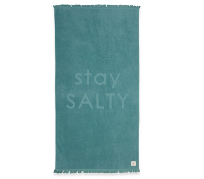 Εικόνα της ΠΕΤΣΕΤΑ ΘΑΛΑΣΣΗΣ STAY SALTY TEAL 90X170
