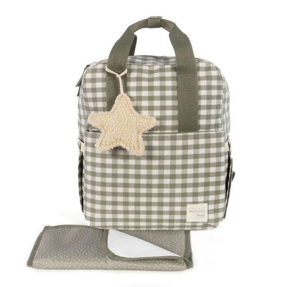 Εικόνα της Walking Mum Τσάντα Αλλαξιέρα Backpack Caetana Λαδί