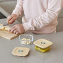 Εικόνα της Miniland Σετ Δοχεία Φαγητού 2τμχ Pack To Go Ecosquare Frog