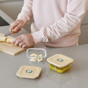 Εικόνα της Miniland Σετ Δοχεία Φαγητού 2τμχ Pack To Go Ecosquare Frog