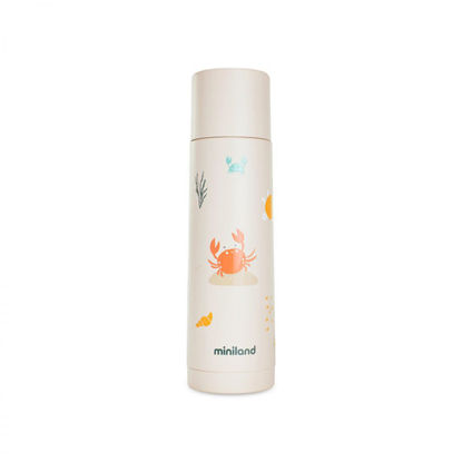 Εικόνα της Miniland Ανοξείδωτος Θερμός Υγρών Thermos Ocean Crab 500ml.