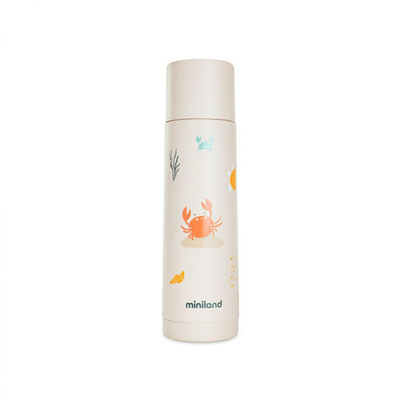 Εικόνα της Miniland Ανοξείδωτος Θερμός Υγρών Thermos Ocean Crab 500ml.