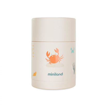 Εικόνα της Miniland Ανοξείδωτος Θερμός Φαγητού Ocean Crab 600ml