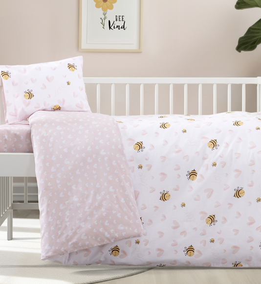 Εικόνα της Σετ Σεντόνια Κούνιας Kocoon Bee Love