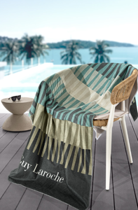 Εικόνα της Πετσέτα Θαλάσσης Velour Printed 2504/01 100x175 Guy Laroche