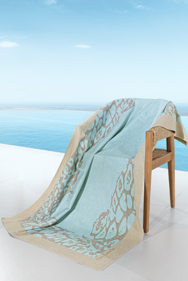 Εικόνα της Πετσέτα Θαλάσσης Velour Printed 2503/04 100x175 Guy Laroche