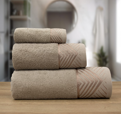 Εικόνα της LINO ΣΕΤ ΠΕΤΣΕΤΕΣ LORAF BEIGE 3ΤΜΧ