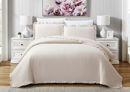 Εικόνα της Κουβερλί King Size με Βολάν 260x240 LIOLIOS HOME Armony Beige
