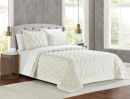 Εικόνα της Σετ Κουβερλί Monte Carlo Ivory 250×240  & Mαξ/θήκες 50×70