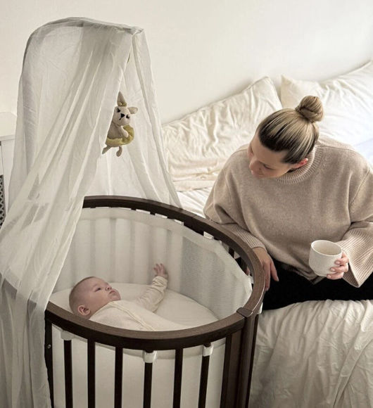 Εικόνα της Λίκνο Stokke Sleepi Mini V3 Warm Brown