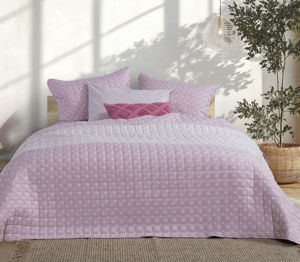 Εικόνα της ΚΟΥΒΕΡΛΙ ΜΟΝΟ KEYLAN MAUVE 180X240