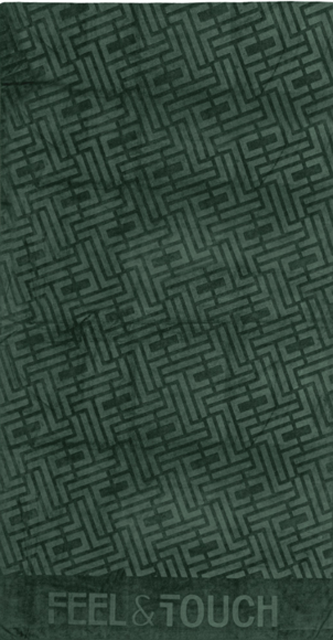 Εικόνα της Πετσέτα Θαλάσσης Icon Verde 90x170 Feel and Touch