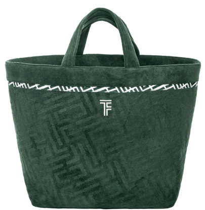 Εικόνα της Τσάντα Παραλίας Icon Verde Feel and Touch