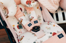 Εικόνα της Jersey Seat Belt Cover Mirella Velvet Powder Pink
