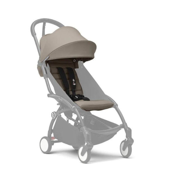 Εικόνα της Stokke YoYo Υφάσματα Για Τη Θέση 6+ Taupe