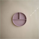Εικόνα της Πιάτο Σιλικόνης Soft Lilac Mushie