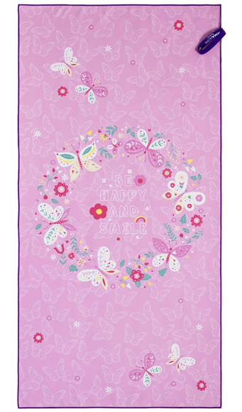 Εικόνα της Παιδική Πετσέτα Θαλάσσης Microfiber 70x140 Nima Be Happy
