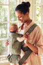 Εικόνα της Μάρσιπος BabyBjorn Mini, Woven, Dark green