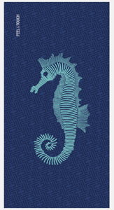 Εικόνα της Πετσέτα Θαλάσσης Printed 08 80x160 Feel and Touch