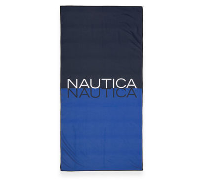 Εικόνα της ΠΕΤΣΕΤΑ ΘΑΛΑΣΣΗΣ NAUTICA-NAU DUOCOLOR BLUE 80X160