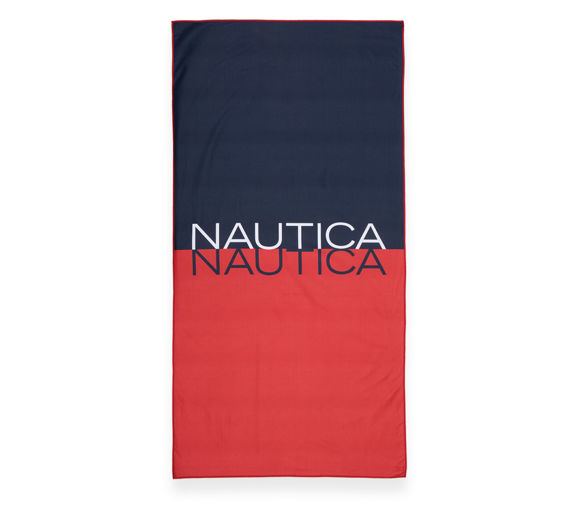 Εικόνα της ΠΕΤΣΕΤΑ ΘΑΛΑΣΣΗΣ NAUTICA-NAU DUOCOLOR RED 80X160