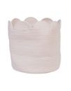 Εικόνα της Καλάθι Αποθήκευσης Flower Off White 35x35x35cm Childhome