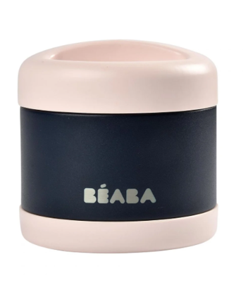 Εικόνα της Θερμός Φαγητού 500ml Light pink/Dark blue Béaba