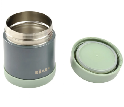 Εικόνα της Θερμός Φαγητού 300ml Mineral Grey/Sage green Béaba
