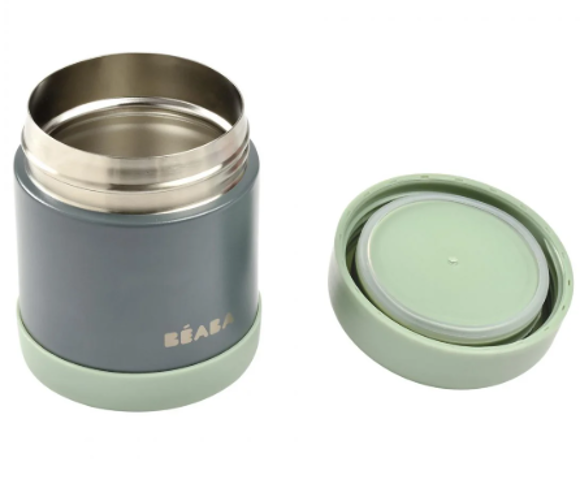 Εικόνα της Θερμός Φαγητού 300ml Mineral Grey/Sage green Béaba