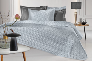 Εικόνα της Σετ 3τμχ Κουβερλί Hive Silver 250x240 Guy Laroche