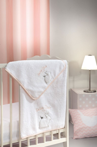 Εικόνα της Σετ 2τμχ. Βρεφικές Πετσέτες Lapin Pink