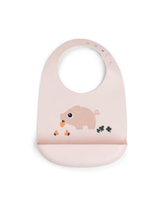 Εικόνα της Παιδική Σαλιάρα Από Σιλικόνη Pigee Powder Done By Deer