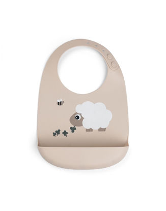Εικόνα της Παιδική Σαλιάρα Από Σιλικόνη Sheepy Sand Done By Deer