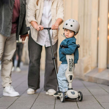 Εικόνα της Scoot & Ride Πατίνι 2 σε 1 Highwaykick 1 Push and Go Ash