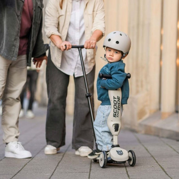 Εικόνα της Scoot & Ride Πατίνι 2 σε 1 Highwaykick 1 Push and Go Ash