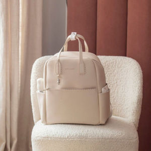 Εικόνα της Τσάντα Αλλαξιέρα Backpack Icon Κρεμ