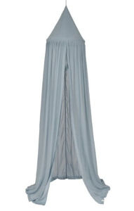 Εικόνα της Κουνουπιέρα κρεβατιού Pure Denim Blue Υ:250εκ