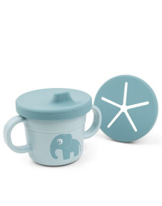 Εικόνα της Παιδικό Ποτήρι Με Λάβες+Στόμιο Elphee Blue Done By Deer