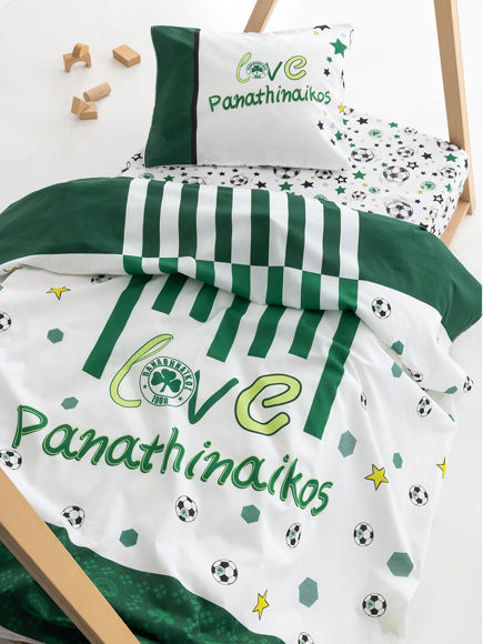 Εικόνα της Σετ Σεντόνια Κούνιας Panathinaikos F.C. 130x170 FC11
