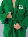 Εικόνα της Μπουρνούζι με κουκούλα Official Team Large Licenced PANATHINAIKOS ADULTS GREEN